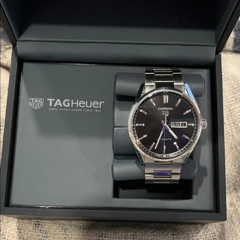 Authentic TAG Heuer Carrera Day-Date Automatic watch, reference WBN2013.FC6503. - Picture 6 of 10